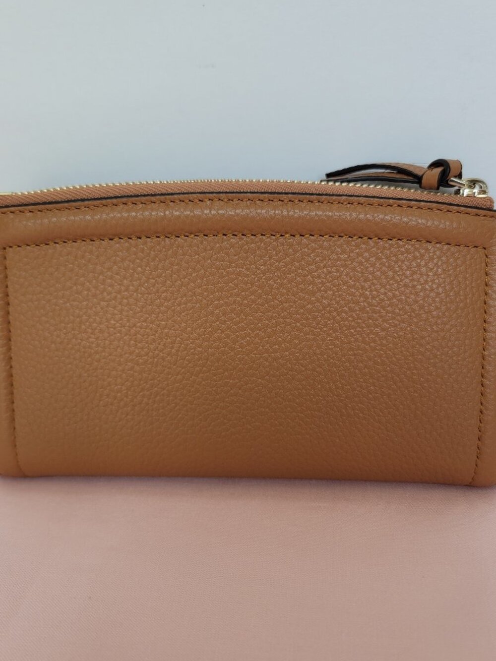 KATE SPADE Knott Pebbled Leather MEDIUM Satchel & Slim Bifold Wallet- Bungalow ⭐ - Picture 12 of 16